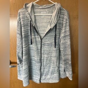 Hanes lightweight full zip